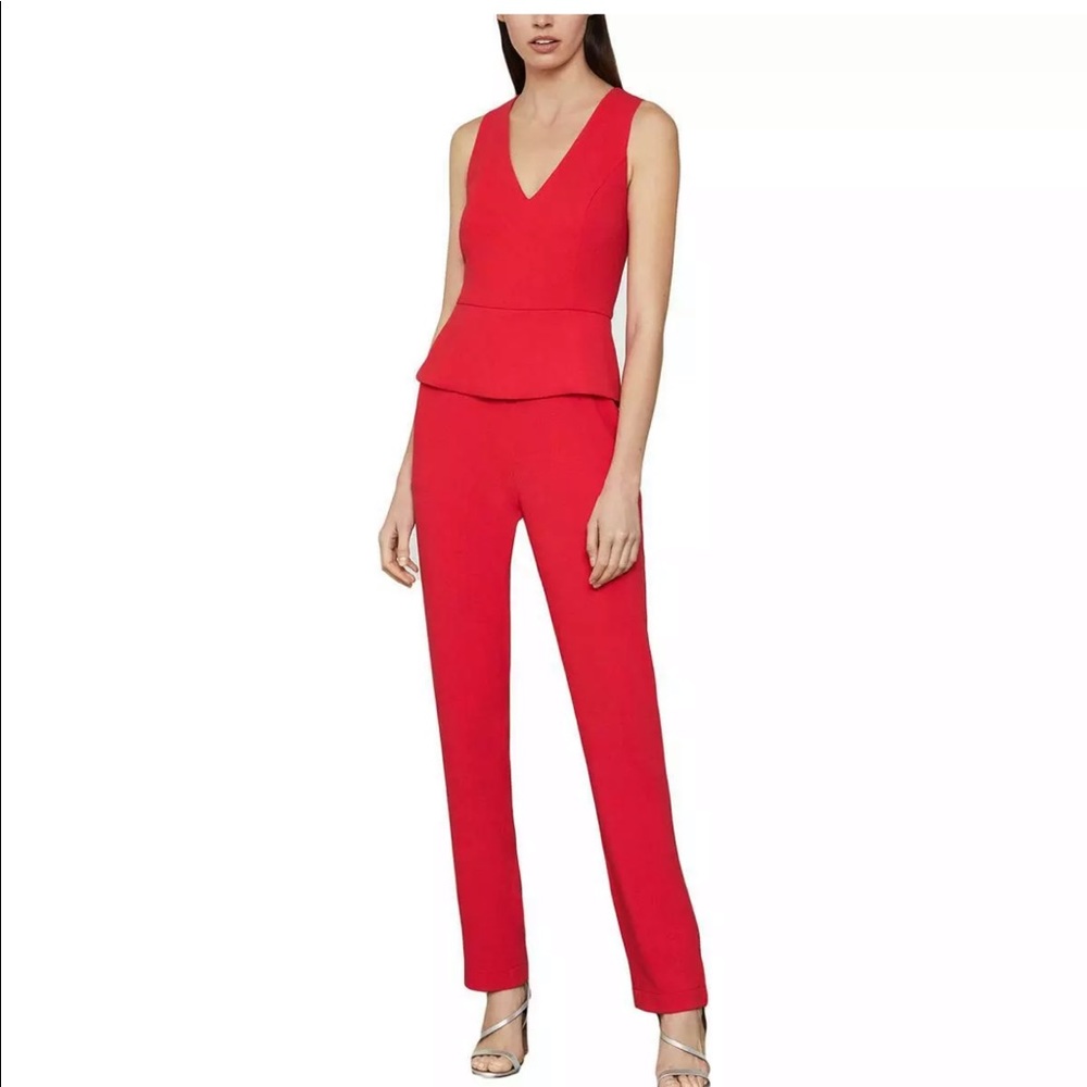 Bcbg Maxazria POWER red jumpsuit